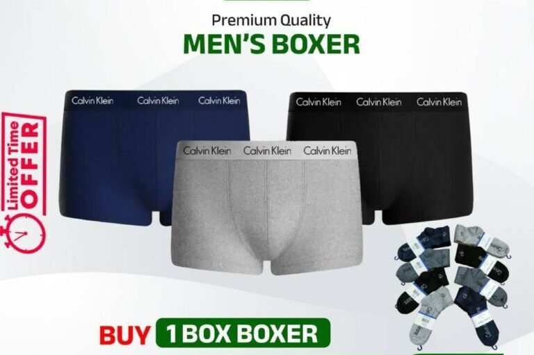 1 BOX EXCLUSIVE BOXER (3PCs)